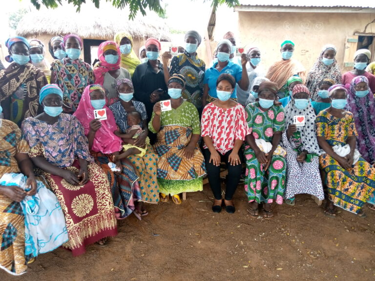 data collection with women groups in progress